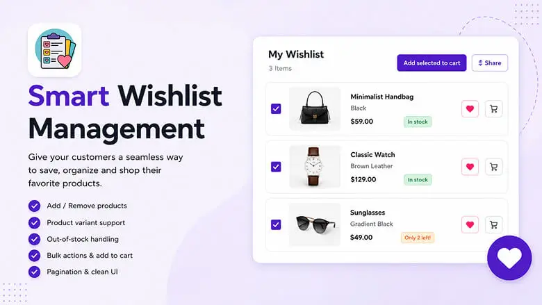 LR Smart Wishlist